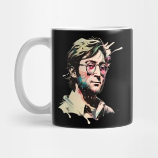 John Lennon Painting Mug